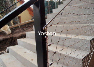 Chiny Ozdobny elastyczny elastyczny drut stalowy z drutu stalowego do balustrady schodowej dostawca