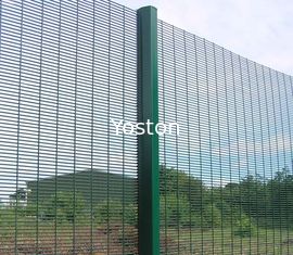 Chiny 358 Antypoślizgowe panele ogrodzeniowe z drutu stalowego, stalowe ogrodzenia ochronne do więzienia dostawca
