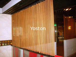Chiny Dekoracyjna siatkowa kurtyna Cewka z drutu Materiały ze stali nierdzewnej / aluminium dostawca