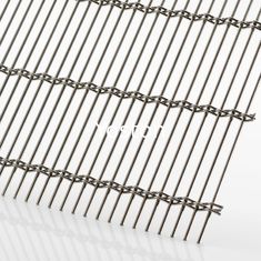 Chiny Aluminiowy kabel spawany z drutu, architektoniczne metalowe panele siatkowe Elastyczny dostawca