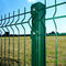 Składane wygięte ogrodzenia z drutu stalowego powlekane PVC, grubościenne ogrodzenia z drutu dla szkoły dostawca
