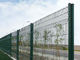 Składane wygięte ogrodzenia z drutu stalowego powlekane PVC, grubościenne ogrodzenia z drutu dla szkoły dostawca