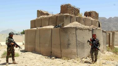 Chiny Mil Gabion Mesh Hesco Sandbags Fence Bastion Barrier Fill Wall Army Protection fabryka